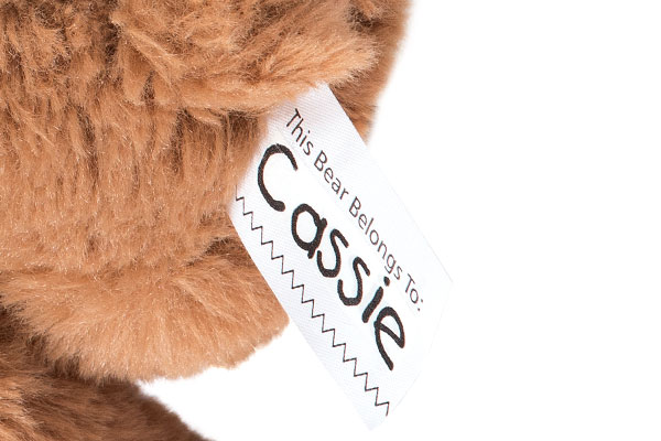 A close up image of the 15-inch Buddy bear fur