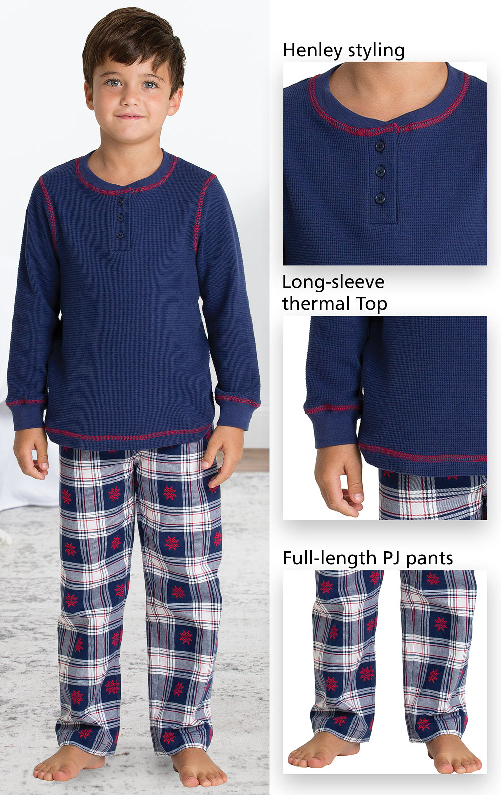 Ralph Pajamas Size Chart