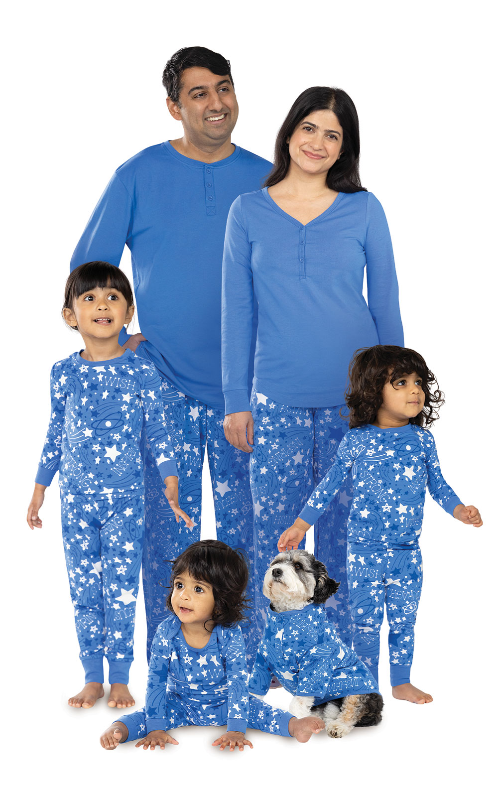 PajamaGram Cotton Chill Out Matching Family Pajama Set 