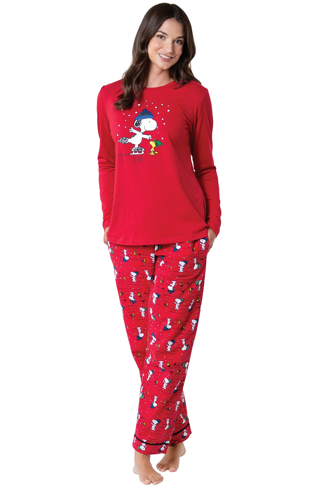 Snoopy & Woodstock Women's Pajamas in Peanuts™ | Matching Family ...