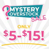 Mystery Overstock Sale - Only $5 to $15